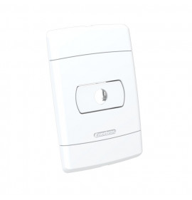 CJ PLACA FURO 4X2 - ENERBRAS NEO SOTTILE BRANCO